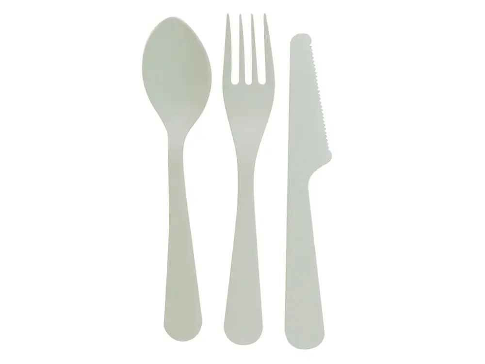 Point-Virgule PLA set di posate - Light Green Ultima Occasione