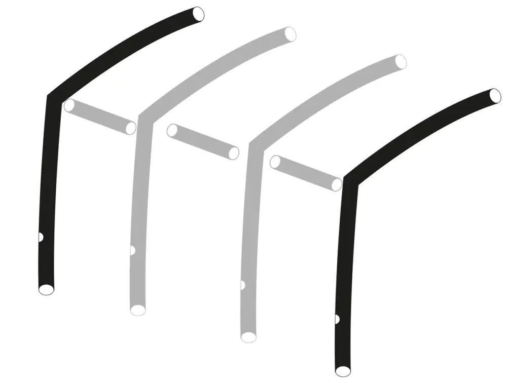 A Buon Prezzo Obelink Viera/Palma 280/390 Easy Air airtube principale destro/sinistro