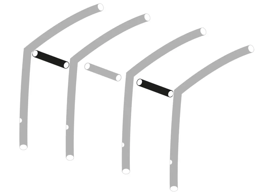 Obelink Viera Space 280/390 Easy Air airtube trasversale L Pagamento Sicuro
