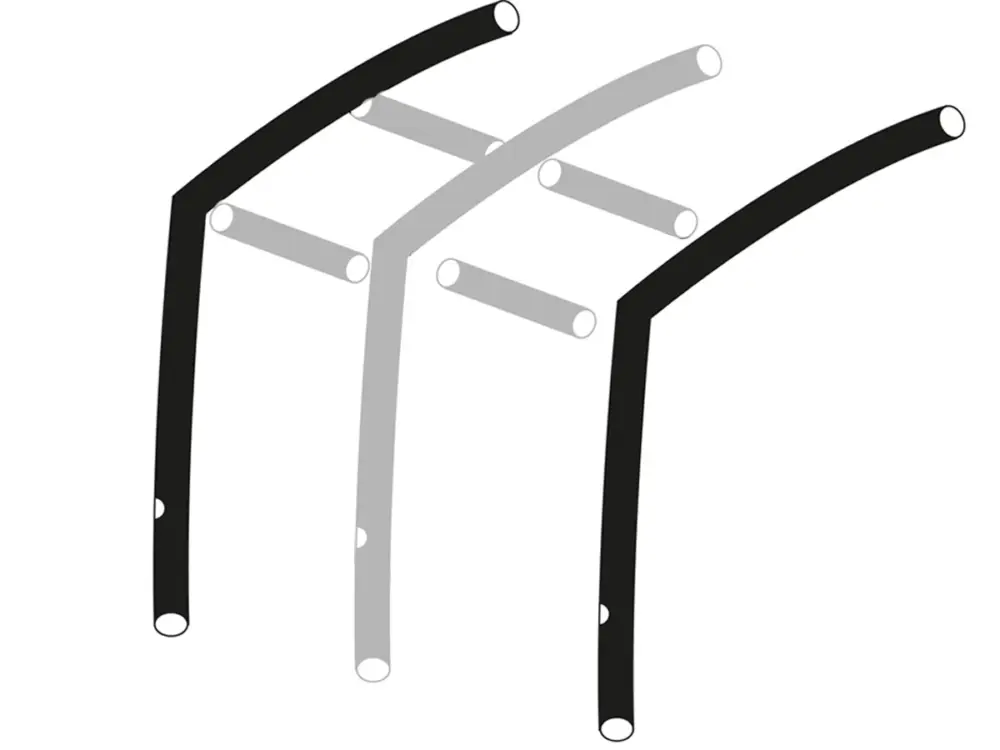 Direttamente Dal Produttore Obelink Mobil 320 Easy Air taglia 3 airtube principale destro/sinistro