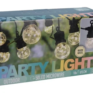 Direttamente Dal Produttore Party Lights 50 LED Microwire catena luminosa