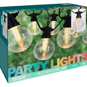 Occasione Party Lights 10 LED Reflector Lamp catena luminosa