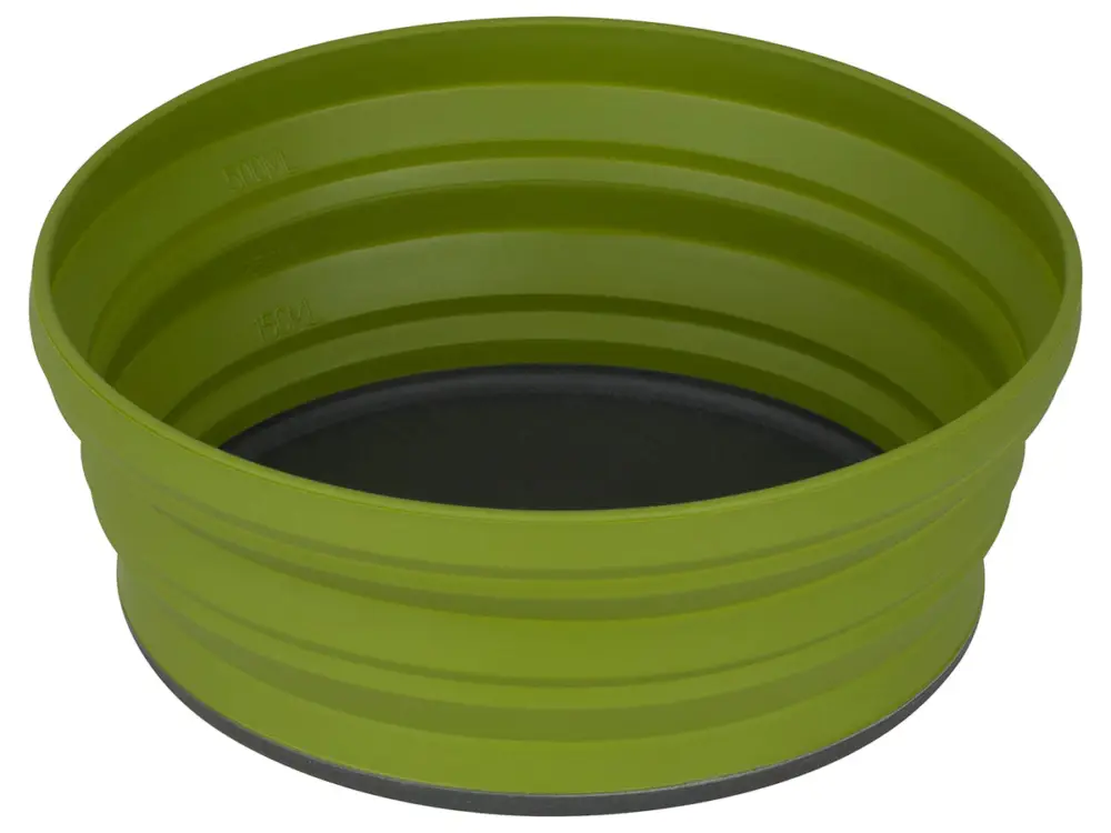 Occasione Sea to Summit X-Bowl ciotola pieghevole verde oliva