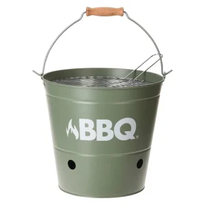 Occasione Secchio da barbecue Ø 27,5 cm - verde opaco