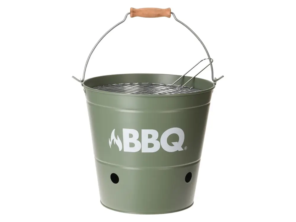 Occasione Secchio da barbecue Ø 27,5 cm - verde opaco