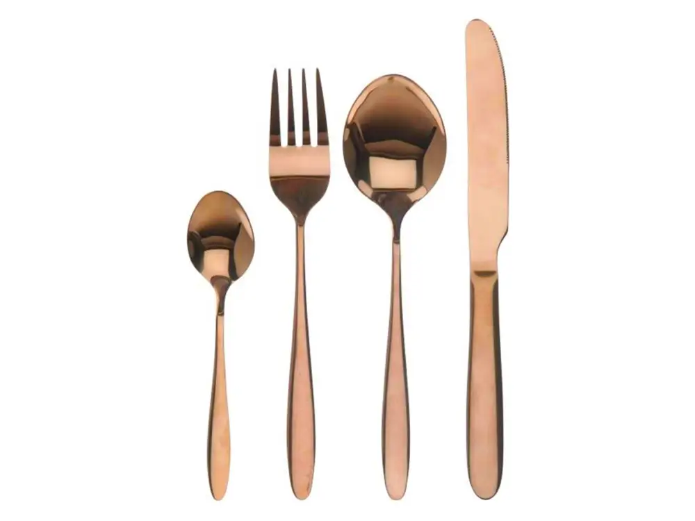 Excellent Houseware set di posate color rame 16 pezzi Ultima Occasione
