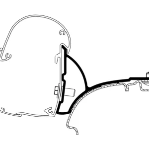 Thule adattatore 5102 VW T5/T6 Multivan Di Tendenza