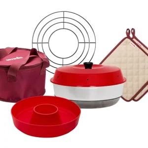 Omnia Kit 1 set forno da campeggio 5 pezzi Spedito Oggi