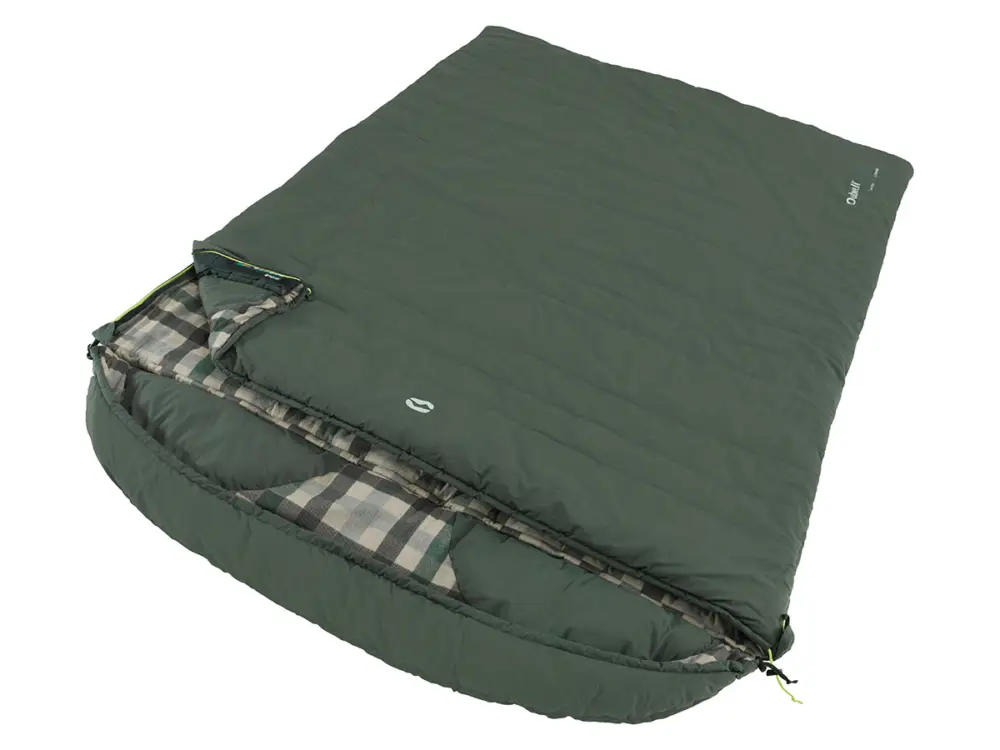 Bestseller Outwell Camper Lux Double Forest Green sacco a pelo