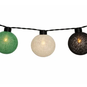 Pro Garden catena luminosa verde con palline di cotone Novità