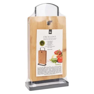 Excellent Houseware set di taglieri in bambù con supporto Reso Gratuito