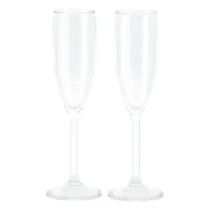 Travellife Feria Clear set di bicchieri da spumante Subito Disponibile