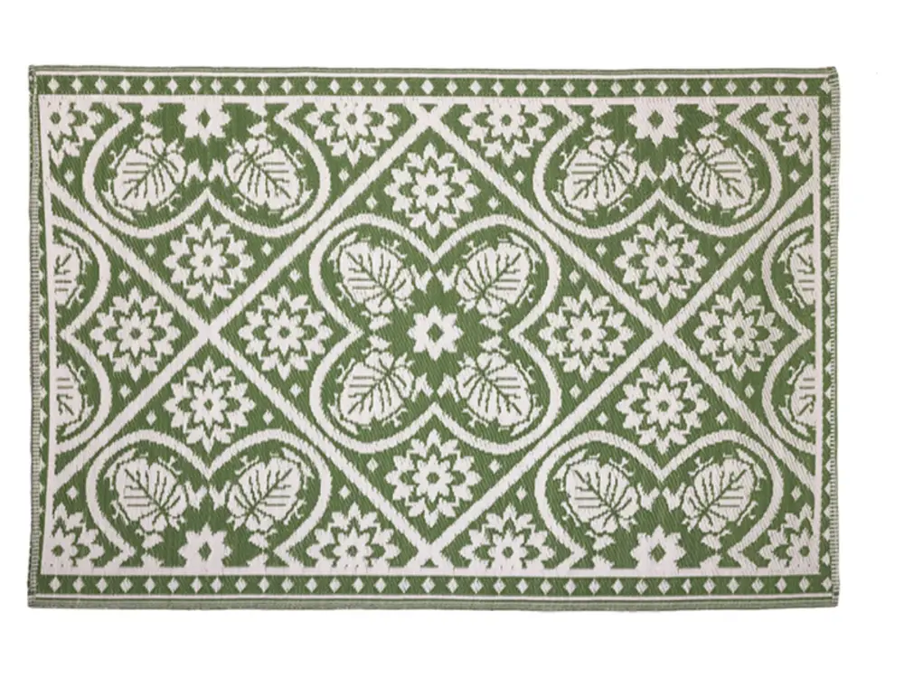 Ultime Pezzi Esschert Design tappeto da esterno foglie