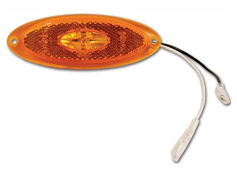 Jokon luce di ingombro laterale arancione ovale LED Nuovo Arrivo