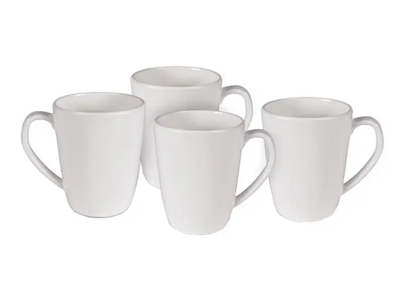 Kampa Classic set di 4 tazze bianche antiscivolo Ultimissimo Modello