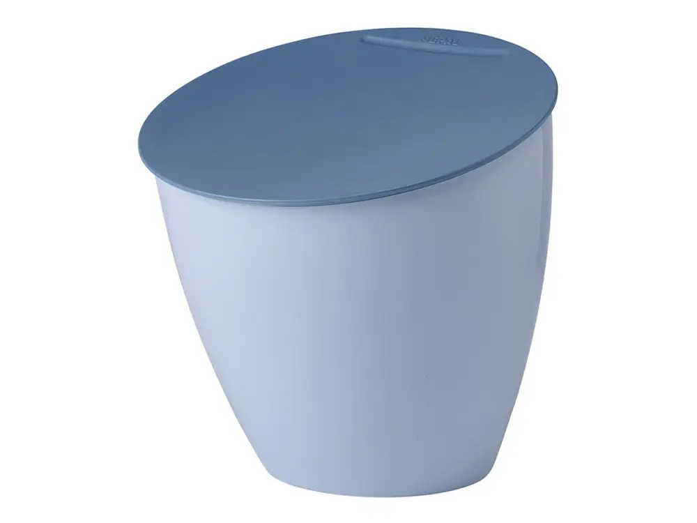 Mepal Calypso 2.2 l Nordic Blue pattumiera da tavolo Spedizione Espresso