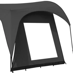 Campooz Travelling parete laterale con finestra - nera Promozione Esclusiva