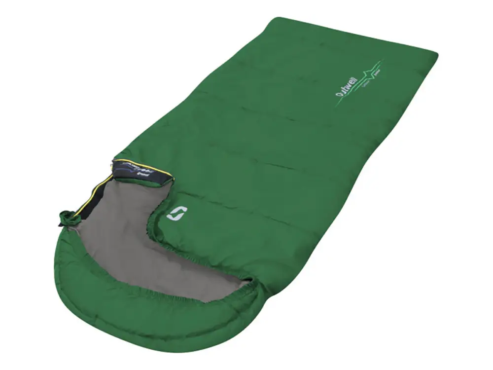 Acquista Ora Outwell Campion Junior Green sacco a pelo - sinistra