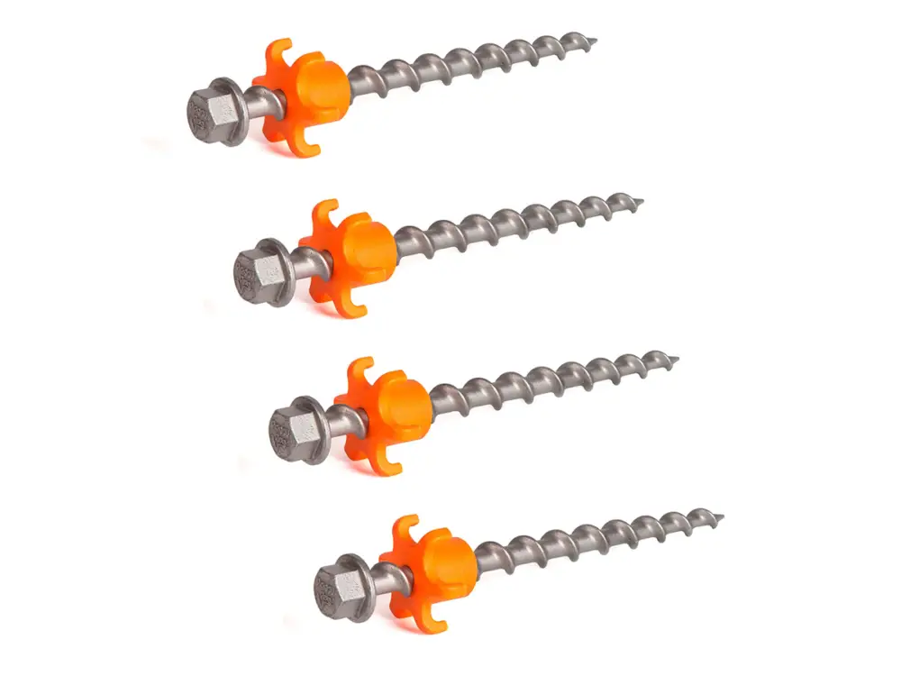 Peggy Peg Peg & Stop Heavy Duty picchetti a vite Consegna Rapida
