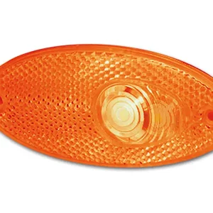 Hella luce d'ingombro laterale ovale LED arancione Nuova Collezione