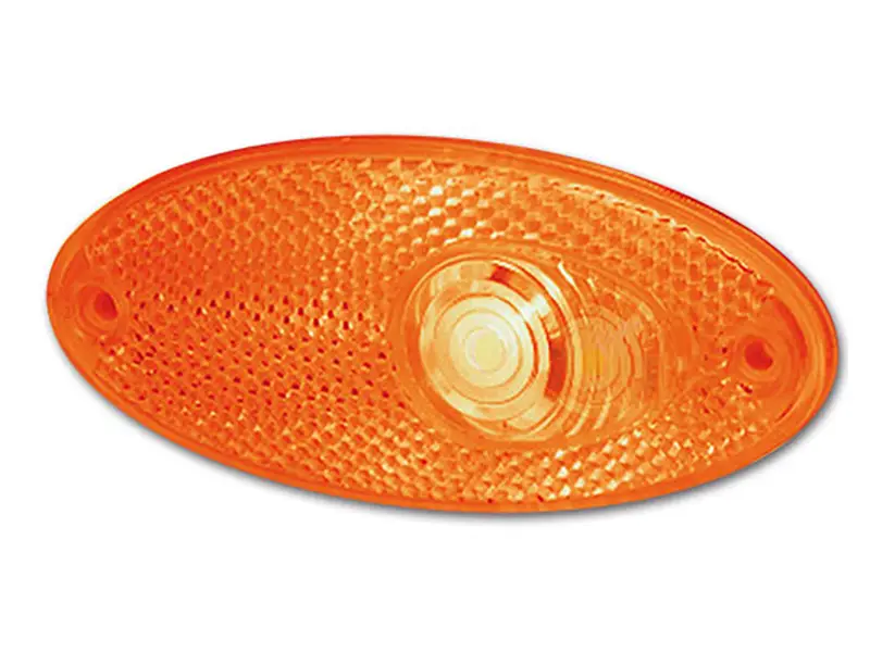 Hella luce d'ingombro laterale ovale LED arancione Nuova Collezione