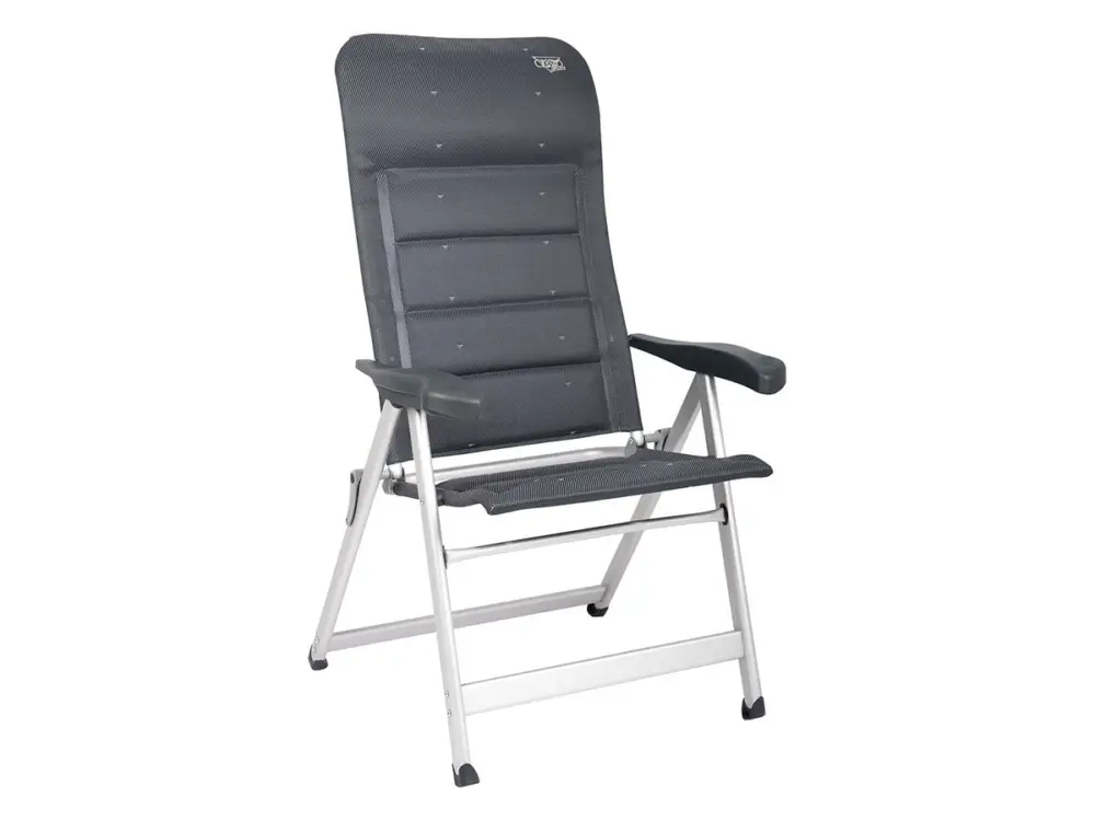 Crespo AL-235 Deluxe sedia schienale reclinabile - Dark Grey Spedito Oggi