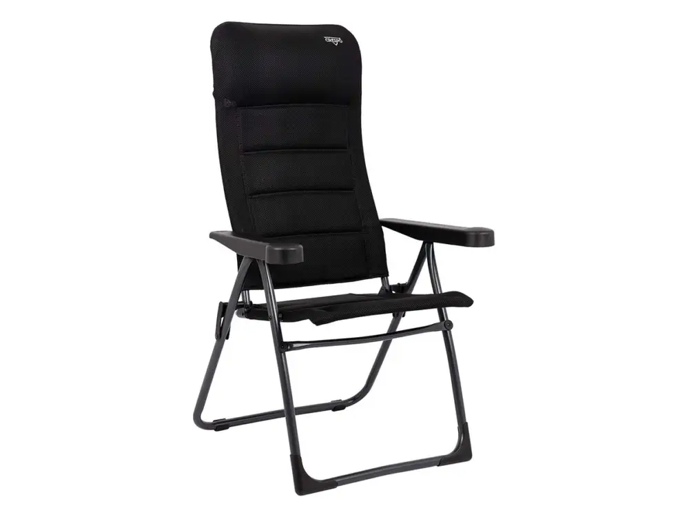 Crespo AP-215 Air-Deluxe sedia schienale reclinabile - Black Promo Stagionale
