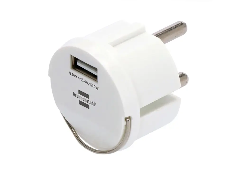 Adattatore per presa elettrica USB 2,4A - white Più Venduto