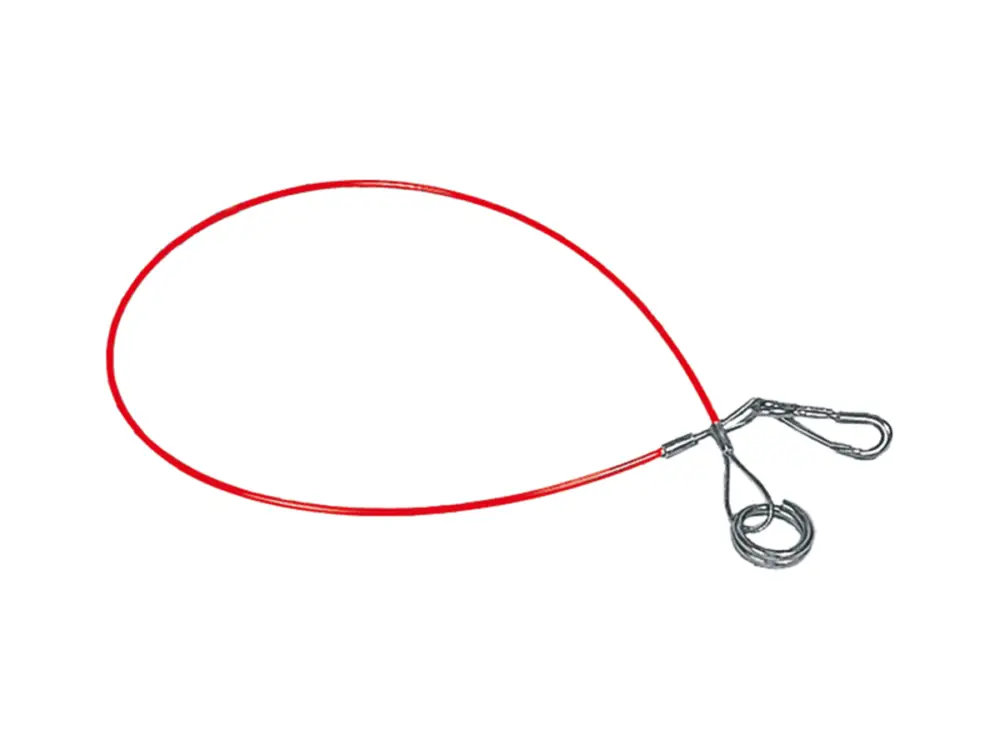 Haba cavo di sicurezza con anello - 1m Esclusivo