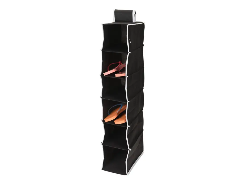 Storage Solutions organizer 6 scomparti - Black Prezzo Scontato