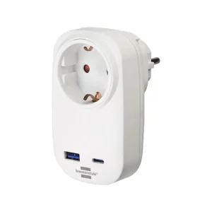 Brennenstuhl adattatore per presa elettrica con USB-C Popolare
