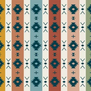 Economico Obelink Patio Mat Aztec 370 x 270 cm stuoia