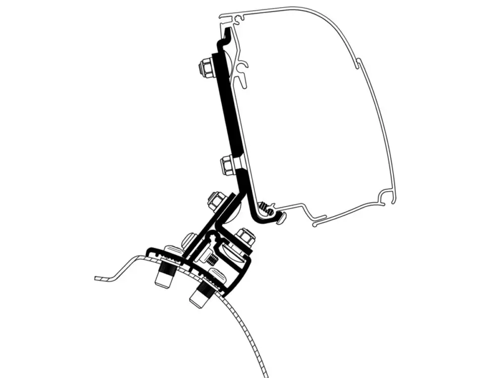 Pagamento Sicuro Thule adattatore 4200 PSA Minivan