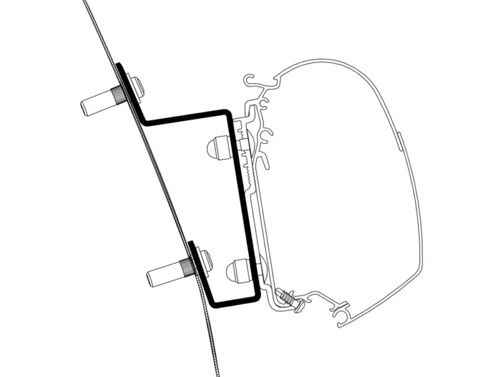 Bestseller Thule adattatore 5200 Ford Transit H3