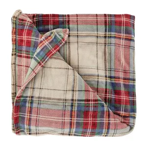 Unique Living Victor plaid - Sand A Buon Prezzo