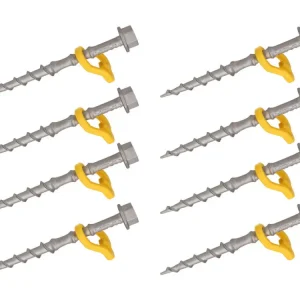 Occasione Imperdibile Haba Alu-Camp picchetti a vite 15 cm - set da 8