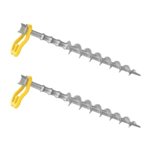 Nuovo Arrivo Haba Alu-Camp picchetti a vite 31 cm - set da 2