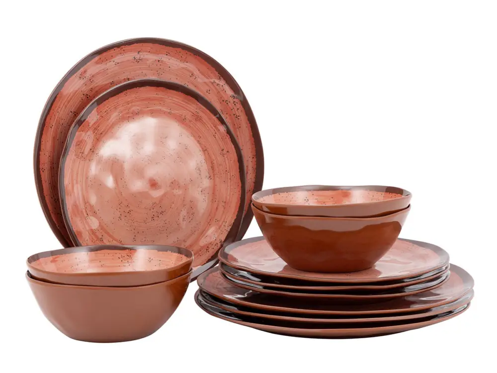 Affare Bo-Camp Halo Clay set di stoviglie - 12 pezzi