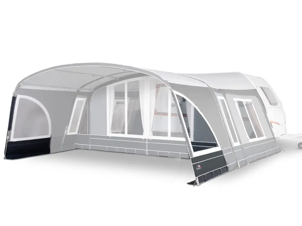 A Buon Prezzo Doréma Onyx set pareti laterali per tendalino per veranda - grigio