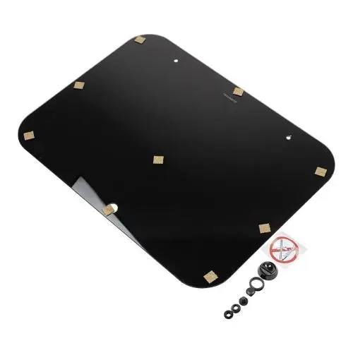 105310358 COPERCHIO IN VETRO NERO PER PIANO COTTURA Offerta Lampo