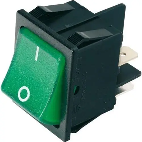 2926274107 INTERRUTTORE 220V COL. VERDE PER VECCHIA SERIE 4000/5000 Scelto Dai Clienti
