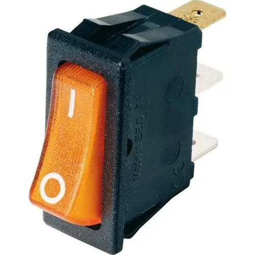 Subito Disponibile 2926275203 INTERRUTTORE 220V COL. ARANCIO PER VECCHIA SERIE 4000/5000