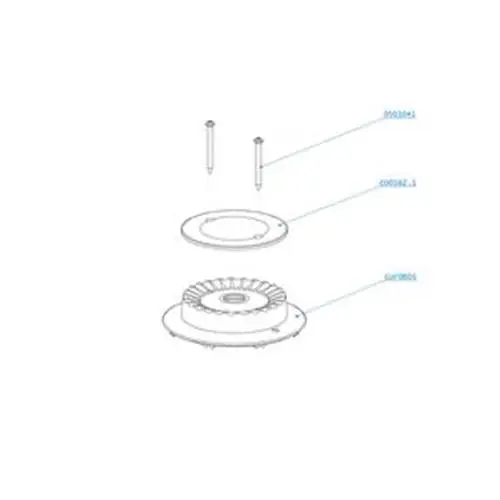 Sconto 4071451415 KIT CAPPELLO BRUCIATORE ACCIAIO
