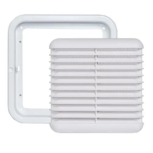 AERATORE DA INCASSO PLASTICO 238X238MM TEL/ZANZ Quantità Limitata