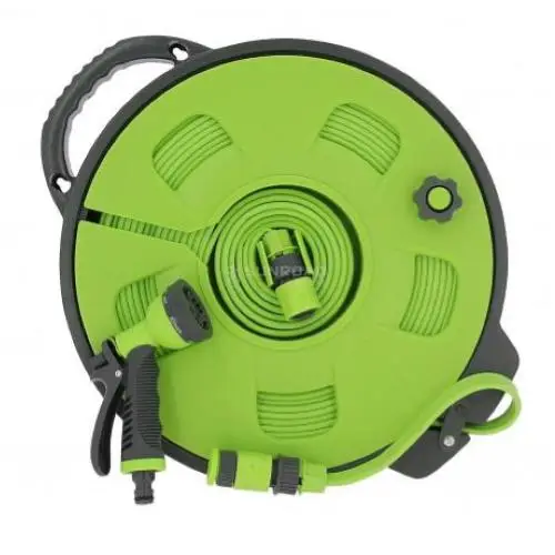 ARROTOLATORE PIATTO CON TUBO ACQUA 15M Offerta Lampo