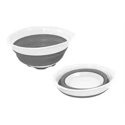 BACINELLA SCODELLA PIEGHEVOLE IN SILICONE 1,5LT 230X180X91MM Occasione Imperdibile