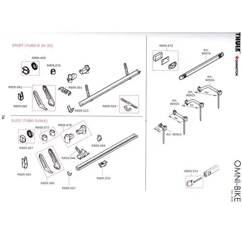 CAPPUCCIO C/MOLLA OMNIBIKE ELITE TUBO OVALE R809.065 Compra Adesso