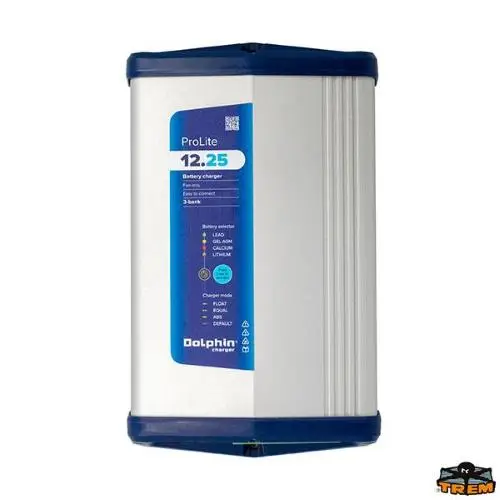CARICA BATTERIE AUTOMATICO 25A PER 3 BANCHI DOLPHINE PROLITE IP22 Solo Oggi