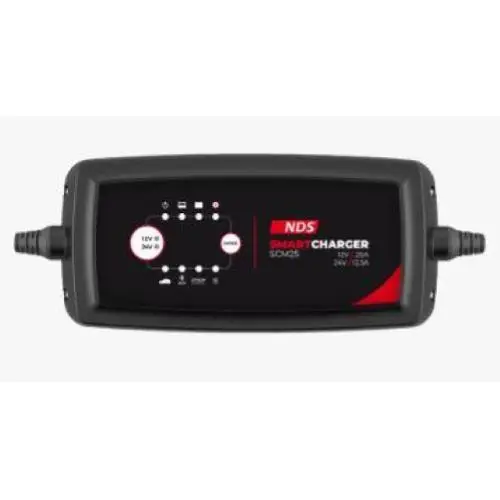 Nuova Collezione CARICA BATTERIE AUTOMATICO SMART CHARGER 25A – 12,5A SCM25