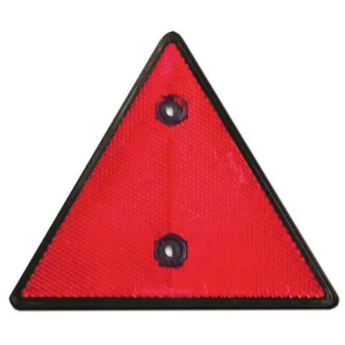 CATARIFRANGENTE TRIANGOLARE ROSSO PER CARRELLI E CARAVAN Ultima Occasione